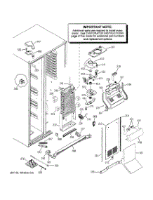 05 - Evaporator Instructions parts for Ge Refrigerator PSH23PGRABB from AppliancePartsPros.com