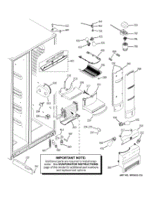 07 - Fresh Food Section parts for Ge Refrigerator PSH25MSSBSV from AppliancePartsPros.com