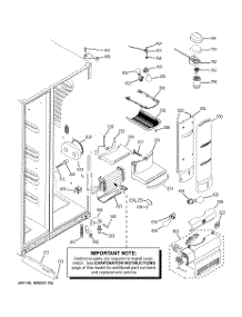 08 - Fresh Food Section parts for Ge Refrigerator PSH25PSWASS from AppliancePartsPros.com