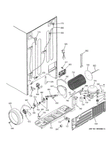 02 - Sealed System & Mother Board parts for Ge Refrigerator PSI23SGMDFBS from AppliancePartsPros.com