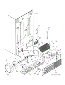 02 - Sealed System & Mother Board parts for Ge Refrigerator PSI23SGMBFBS from AppliancePartsPros.com