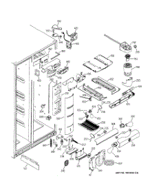 08 - Fresh Food Section parts for Ge Refrigerator PSI23SGMBFBS from AppliancePartsPros.com