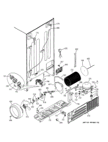 02 - Sealed System & Mother Board parts for Ge Refrigerator PSI23SGMCFBS from AppliancePartsPros.com