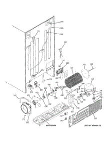 02 - Sealed System & Mother Board parts for Ge Refrigerator PSCS3VGXAFSS from AppliancePartsPros.com