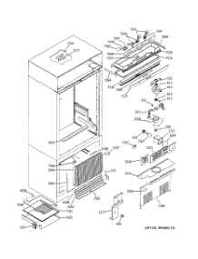 02 - Controls & Components parts for Ge Refrigerator ZICS360NMCRH from AppliancePartsPros.com