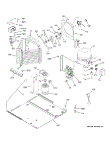 05 - Sealed System & Mother Board parts for Ge Refrigerator ZICS360NMCRH from AppliancePartsPros.com