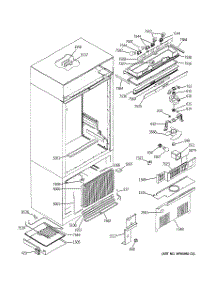 02 - Controls & Components parts for Ge Refrigerator ZICS360NMALH from AppliancePartsPros.com