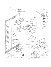 07 - Fresh Food Section parts for Ge Refrigerator DSHF5PGXCEWW from AppliancePartsPros.com