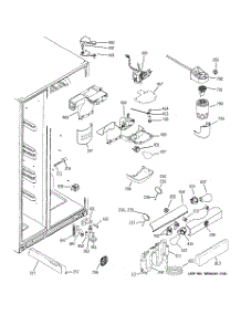 07 - Fresh Food Section parts for Ge Refrigerator GSC22QGTIWW from AppliancePartsPros.com
