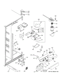 07 - Fresh Food Section parts for Ge Refrigerator GSHL5KGXCCLS from AppliancePartsPros.com