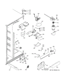 07 - Fresh Food Section parts for Ge Refrigerator GCE23LGWHFSS from AppliancePartsPros.com