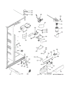 07 - Fresh Food Section parts for Ge Refrigerator GCE23LHWHFSS from AppliancePartsPros.com