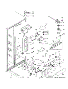 08 - Fresh Food Section parts for Ge Refrigerator PSC23SHTISS from AppliancePartsPros.com