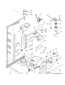 07 - Fresh Food Section parts for Ge Refrigerator GCE21MGTIFSS from AppliancePartsPros.com