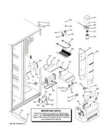 08 - Fresh Food Section parts for Ge Refrigerator PSCS5VGXAFSS from AppliancePartsPros.com