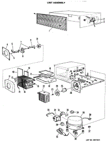 05 - Unit Assembly parts for Ge Refrigerator ZISB42EMC from AppliancePartsPros.com