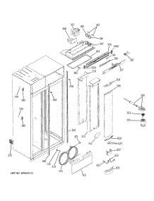 07 - Fresh Food Section parts for Ge Refrigerator ZISB480DMB from AppliancePartsPros.com