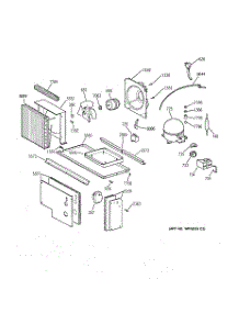 08 - Unit Parts parts for Ge Refrigerator ZISW42DYA from AppliancePartsPros.com