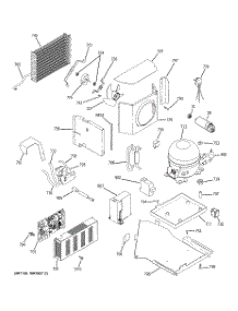 02 - Sealed System & Mother Board parts for Ge Refrigerator ZISS360NRDSS from AppliancePartsPros.com