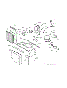 08 - Unit Parts parts for Ge Refrigerator ZISB42DYB from AppliancePartsPros.com