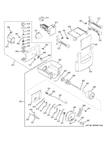 06 - Ice Maker & Dispenser parts for Ge Refrigerator ZISP480DXASS from AppliancePartsPros.com