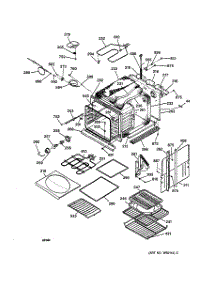 05 - Freezer Shelves parts for Ge Refrigerator ZISW480DMA from AppliancePartsPros.com