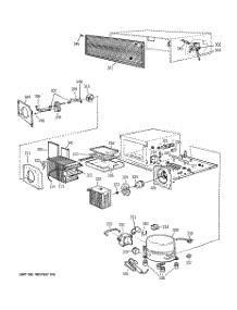 05 - Unit Parts parts for Ge Refrigerator ZISW42EMB from AppliancePartsPros.com