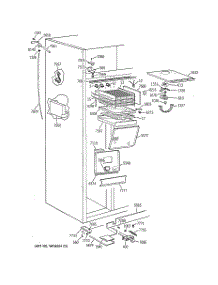 03 - Freezer Section parts for Ge Refrigerator ZISB36DYA from AppliancePartsPros.com