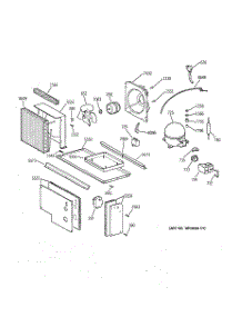08 - Unit Parts parts for Ge Refrigerator ZISW36DYA from AppliancePartsPros.com