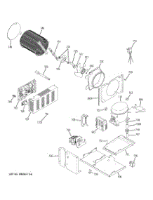 02 - Sealed System & Mother Board parts for Ge Refrigerator ZISW420DXA from AppliancePartsPros.com