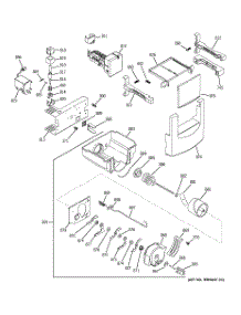 06 - Ice Maker & Dispenser parts for Ge Refrigerator ZISB480DMA from AppliancePartsPros.com