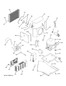 02 - Sealed System & Mother Board parts for Ge Refrigerator ZISB420DRC from AppliancePartsPros.com