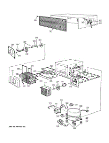 05 - Unit Parts parts for Ge Refrigerator ZISW42EMC from AppliancePartsPros.com