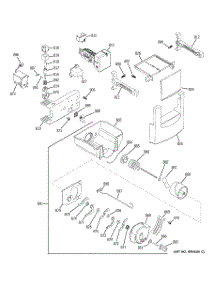 06 - Ice Maker & Dispenser parts for Ge Refrigerator ZISW360DRF from AppliancePartsPros.com