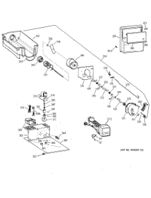 05 - Ice Bucket Assembly parts for Ge Refrigerator ZISB36DCB from AppliancePartsPros.com