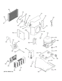 02 - Sealed System & Mother Board parts for Ge Refrigerator ZISW420DRH from AppliancePartsPros.com