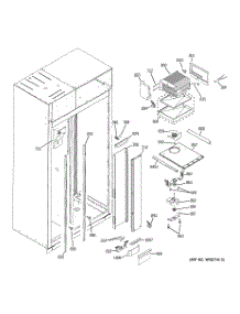 04 - Freezer Section parts for Ge Refrigerator ZISS420DXASS from AppliancePartsPros.com