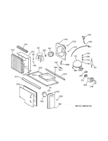 08 - Unit Parts parts for Ge Refrigerator ZISB36DWA from AppliancePartsPros.com