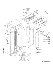 07 - Fresh Food Section parts for Ge Refrigerator ZIS420NXA from AppliancePartsPros.com