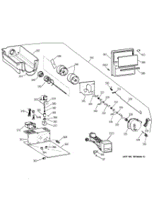 05 - Ice Bucket Assembly parts for Ge Refrigerator ZISB42DXA from AppliancePartsPros.com