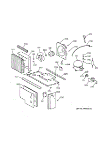 08 - Unit Parts parts for Ge Refrigerator ZISB42DXA from AppliancePartsPros.com