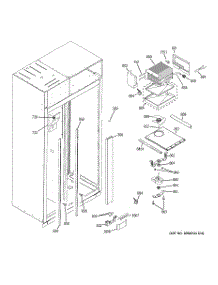 04 - Freezer Section parts for Ge Refrigerator ZISS360DXASS from AppliancePartsPros.com