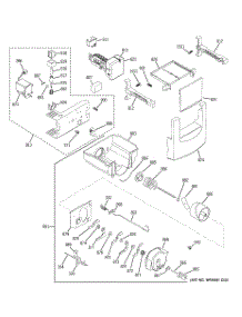 06 - Ice Maker & Dispenser parts for Ge Refrigerator ZISS360DXASS from AppliancePartsPros.com