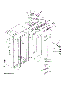 07 - Fresh Food Section parts for Ge Refrigerator ZIS480NRD from AppliancePartsPros.com