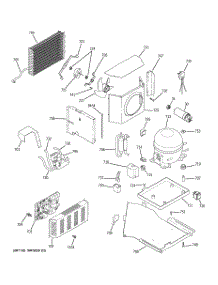 02 - Sealed System & Mother Board parts for Ge Refrigerator ZIS360NMD from AppliancePartsPros.com