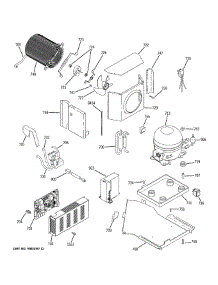 Sealed System & Mother Board parts for Ge Refrigerator ZISS480DRKSS from AppliancePartsPros.com