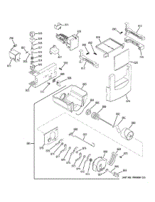Ice Maker & Dispenser parts for Ge Refrigerator ZISS480DRKSS from AppliancePartsPros.com