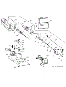 04 - Ice Maker & Dispenser parts for Ge Refrigerator ZISB42DSE from AppliancePartsPros.com