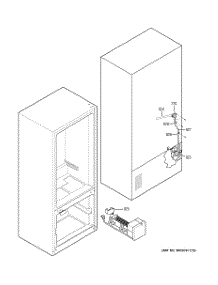 03 - Unit Parts parts for Ge Refrigerator GDL22KCWASS from AppliancePartsPros.com