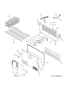 02 - Freezer Section parts for Ge Refrigerator GTS21KBXAWW from AppliancePartsPros.com